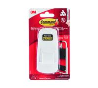 3M Command Adhesive Jumbo Hook with Command Strips 17004 - 17004