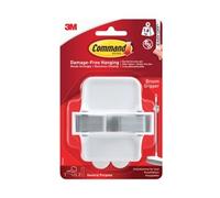 3M Command Medium Oval Hooks - Clear (Pack of 2)