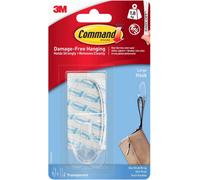 3M Command Large Clear Damage-Free Hanging Hook Strips 17093CLR