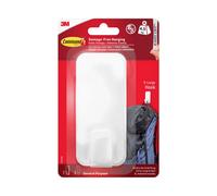 3M Command Extra Large White Utility Adhesive Hook (Holds)4.5Kg