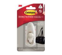3M Command Forever Classic Nickel Effect Metal Medium Hook (H)83mm (W)96mm