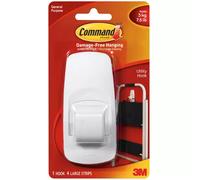 3M Command Jumbo Utility Hook With Command Adhesive Strips White (Each) - 7100134362