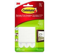 3M Command Medium Picture Hanging Strips - 3 Sets of Medium Strips