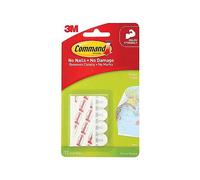 3M Command Poster Strips (Pack of 6, 12 Small Strips per Pack)