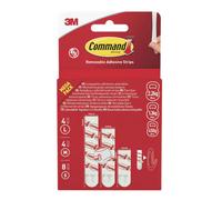 3M Command Small, Medium & Large White Replacement Adhesive Strip