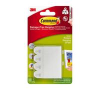 3M Command Small White Picture Hanging Adhesive Strip (Holds)1.8Kg, Pack Of 4