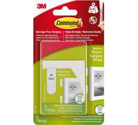 Command 17204-12ES 07248000796 CMND PIC HANG STRIP VP 12 Pairs White Picture