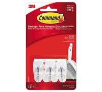 Command™ 17067 White Wire Hooks (Pack 3)
