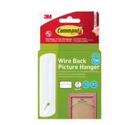 3M Command Wire Back White Picture Hanging Canvas Hanger (Holds)2.2Kg