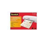 3M & Commercial Tape Div Menu Size Thermal Laminating Pouches, 3 mil.