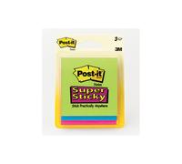 3M Company MMM3321SSAU Ss Notes 3X3 45 Sheets Asst Ultra 3 Pack