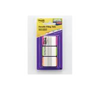 3M Company MMM686LPGO Durable Tabs 1X1.5 66 Tabs 3 Pads Pink Green Orange