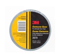 3M Contractor Grade Pro Strength Duct Tape 3979 Silver, 1.88 in x 60 yd - Industrial Multi-Use Professional Adhesive, 1 Pack