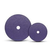 3M Cubitron 3 Abrasive Fibre Disc 33497, 60+, 7 in x 7/8 in, Precision Shaped Ceramic Grain, High Cut Rate, Long Life Abrasive Disc for Metal Finishing, Weld Removal, and Paint Stripping, Pack of 5