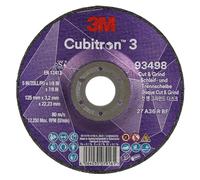 3M Cubitron 3 Cut and Grind Wheel, 93498, 36+, T27