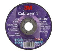 3M Cubitron 3 Cut & Grind Disc 125mm 22.23mm 10 pieces