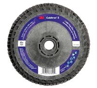 3M Cubitron 3 Flap Disc 1169F, 40+, T27-Flat Quick Change, 4-1/2 in x 5/8 in-11, 10 ea/Case, Single Pack