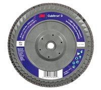 3M Cubitron 3 Flap Disc 1169F, 40+, T29-Conical Quick Change, 7 in x 5/8 in-11, 5 ea/Case