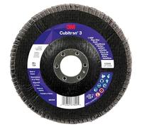 3M Cubitron 3 Flap Disc 1169F, 80+, T29-Conical, 125 mm x 22.23 mm