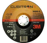 3M™ Cubitron™II Depressed Centre Grinding Wheel, Type 27, 125 mm x 7 mm x 22.2 mm, 1 Wheel / Box