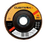 3M™ Cubitron™II Flap Disc 967A, 115 mm x 22 mm, 40+, Flat, 1 Disc / Box