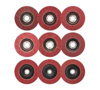 3M Cubitron II Flap Disc 967A - 60+ Grit Ceramic Precision Shaped Grain - Type 27 Angle Grinder Disc - Metal Grinding - 4.5" x 7/8" Arbor Hole