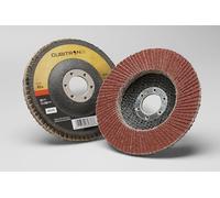 3M Cubitron II Flap Disc 969F, T27, 4-1/2 in x 7/8 in, 40+