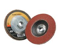 3M Cubitron II Flap Disc Grinding Disc 967A - 40+ Grit Ceramic Precision Shaped Grain - Type 29 Quick Change Angle Grinder Disc Grinder Disc - 4.5'' x 58-11 Thread