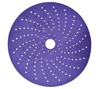 3M Cubitron II Hookit Clean Sanding Abrasive Disc 31484, 6 in, 400+ Grade, Pack of 50 Discs, Virtually Dust-Free, High Performance, Long Lasting, Multi-Hole Pattern, Feather Edging, Stock Removal