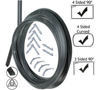3m Cut to Size Door Seal for Britannia 3 or 4 Sided Oven Cooker (Rounded or 90º Clips)