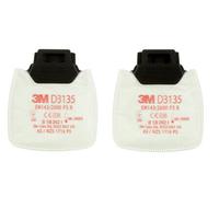 3M D3135 Secure Click P3 R Filter White Pack 20's