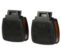 3M D8051 Secure Click A1 Filter Dual Flow Black Size N/A