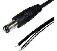 3M Dc Power Cable Lead 5.5mm X 2.5mm Male Plug To Bare Ends Cctv Camera Dvr