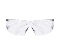 3M 200 Safety Glasses, Anti-Scratch, Clear Lens, SF201AS-EU, 20/Case