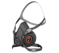 3M Half Face Mask Respirator 6300 – Reusable, EN Safety Certified – Large Grey