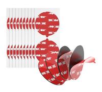 3M Double Sided Adhesive Pads Heavy Duty VHB 50MM Diameter 0.6MM Thick 20 PCS Black 5925 Round Sticky Mounting Foam Tape Strong Adhesive for Car Décor Home Office Logos
