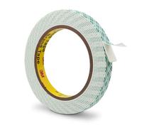3M Double Sided Foam Tape 13mm x 300cm Double Coated Urethane Strong White 1 Pack Adhesion Polyurethane Tape for Bonding Attaching Mounting Interior Signage Nameplates DIY Card