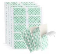 3M Double Sided Foam Tape 5cm x 2.5cm 0.15cm Thick White 40Pcs | Self-Adhesive, Mounting Tape, Double Coated, Urethane Sticky, Rectangular Pads, for Walls Car Home Office DIY Card