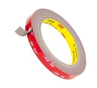3M Double Sided Mounting Tape 12.5mm x 4.7m Gray 5608 0.8mm Thick Heavy Duty Adhesive Waterproof Foam Tape for Car Home Office Deco