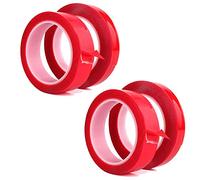 3M Double Sided Mounting Tape Red Double Sided Adhesive Sticky Tape Easy Lift Super Strong-4PCS