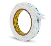 3M Double Sided Tape PE Foam Tape 19mm × 5m 1.1mm Thick | Strong Permanent Adhesive Tape, Heavy Duty, Waterproof, for Home Office Decor Crafts Arts DIY Paint Picture Poster