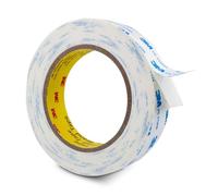 3M Double Sided Tape PE Foam Tape 25mm × 5m 1.1mm Thick | Strong Permanent Adhesive Tape, Heavy Duty, Waterproof, for Home Office Decor Crafts Arts DIY Paint Picture Poster