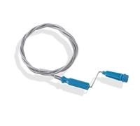 3M Drain Snake Drain Augers - Flexible 6mm Pipe Cleaning Snake for Kitchen Sink & Bathroom Drain Blockages, Professional Drain Rod with Ergonomic Handle, UK Household Use (5M)