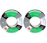 3M DT1155B Heavy Duty Duct Tape, Black, 48 mm X 55 M, 0.28 mm, Individually Wrapped (Pack of 2)