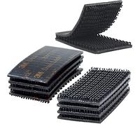 3M Dual Lock Fastener 1in x 2in 8pcs Reclosable Interlocking Tape Heavy Duty Adhesive Hook Lock Sticky Back Mushroom Mounting Tape Black Color for Indoor and Outdoor