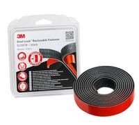 Dual Lock SJ387B 25mmx2.5M Black Tape 6.1mm Blister