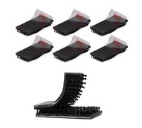 3M Dual Lock SJ3550 1.27cm x 2.54cm 6PCS Black Reclosable Fastener Heavy Duty Interlocking Tape Mushroom Shaped Sticky Hook Lock Mounting Tape for EZ Pass Holder Indoor Outdoor Use