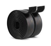 3M Dual Lock SJ3550 25mm x 1.2m Black 2 Pack Reclosable Fastener Mounting Tape Interlocking Mushroom Shaped Strong Adhesive Hook Lock Sticy Tape for Indoor and Outdoor