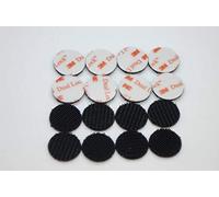 3M Dual Lock SJ3551 Self Adhesive Heavy Duty Circle Fastener Tape, 15mm, 22mm Circles (22mm, 16)