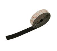3M Dual Lock Type 400 Reclosable Fastener [Black Acrylic Adhesive] (SJ3551): 1 in. x 10 ft. (Black)